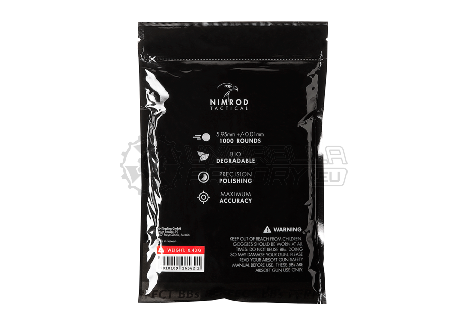 0.43g Bio BB Professional Performance 1000rds (Nimrod)