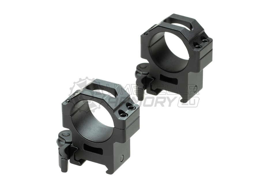 30mm QD CNC Mount Rings Medium (Leapers)