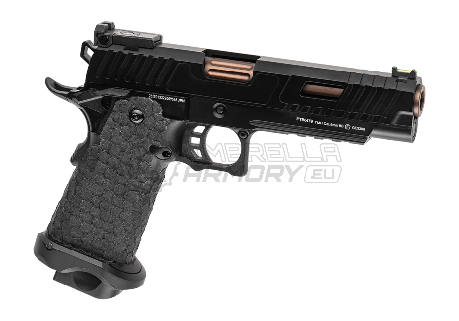 3398 Hi-Capa Tactical Ported Slide Full Metal GBB (Golden Eagle)