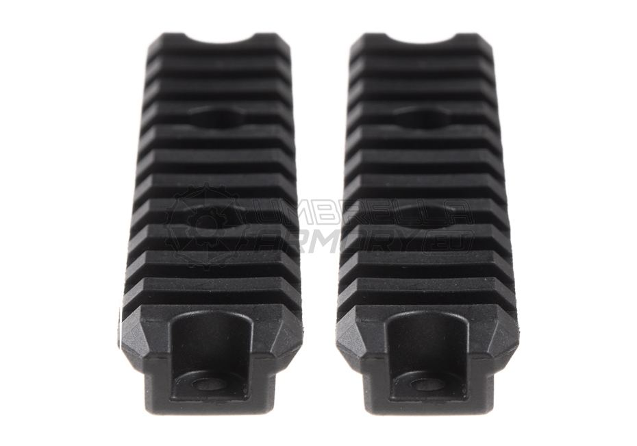 5 Inch M-LOK Plastic Rail 2-Pack (Amoeba)