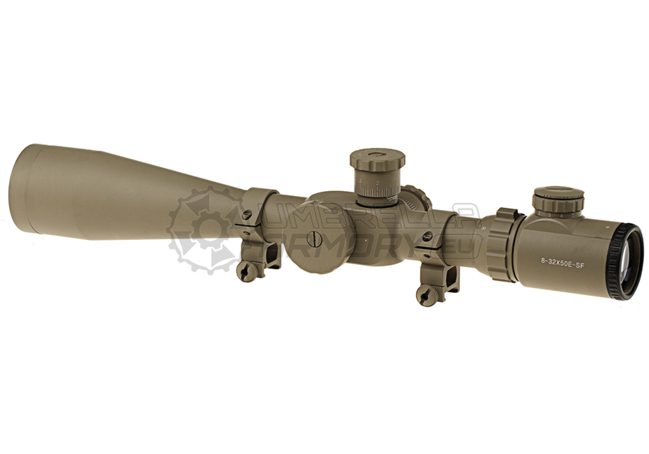 8-32x50E-SF Sniper Rifle Scope (Aim-O)