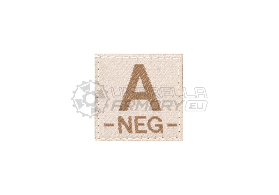 A Neg Bloodgroup Patch (Clawgear)