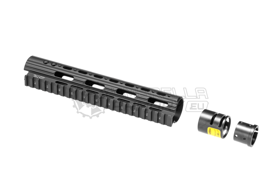 AR-15 9.6 Inch Super Slim Free Float Handguard (Leapers)