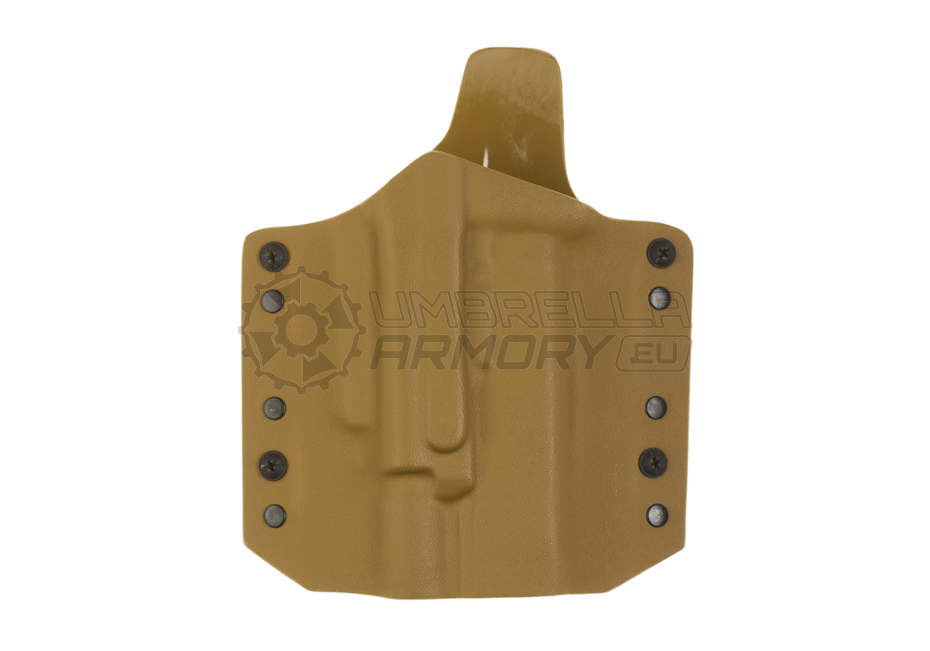 ARES Kydex Holster for Glock 17/19 with X400 (Warrior)