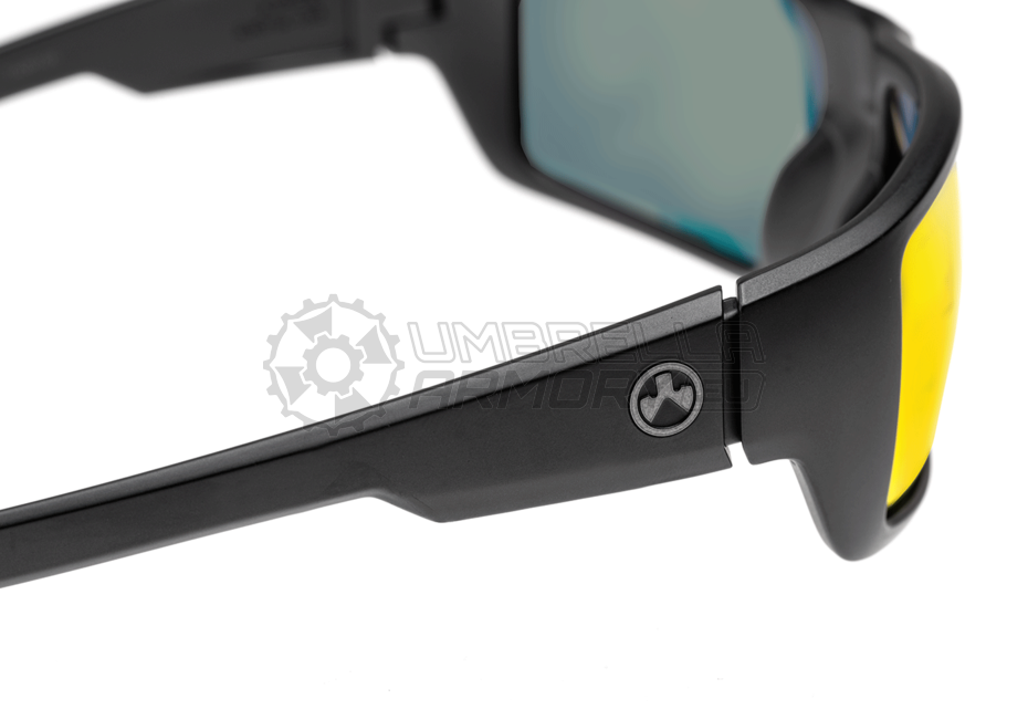 Apex - Polarized - Black Frame / Gray Lens / Red Mirror (Magpul)