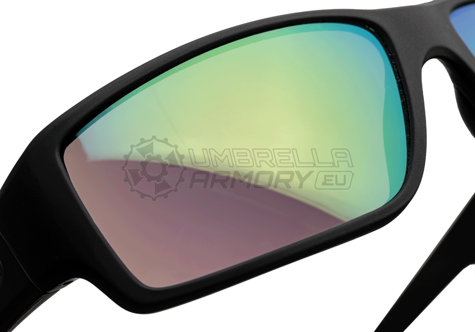 Ascent - Polarized - Black Frame / High Contrast Violet Lens / Green Mirror (Magpul)