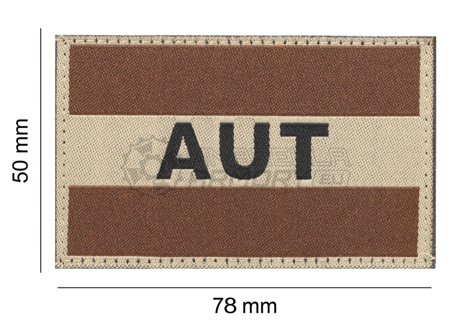 Austria Flag Patch (Clawgear)