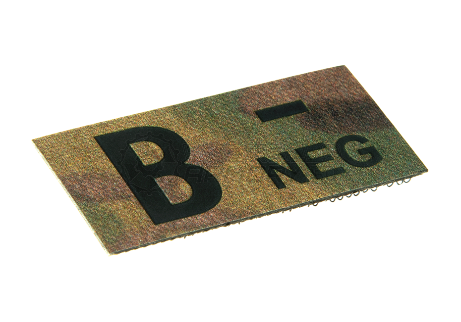 B Neg IR Patch (Clawgear)