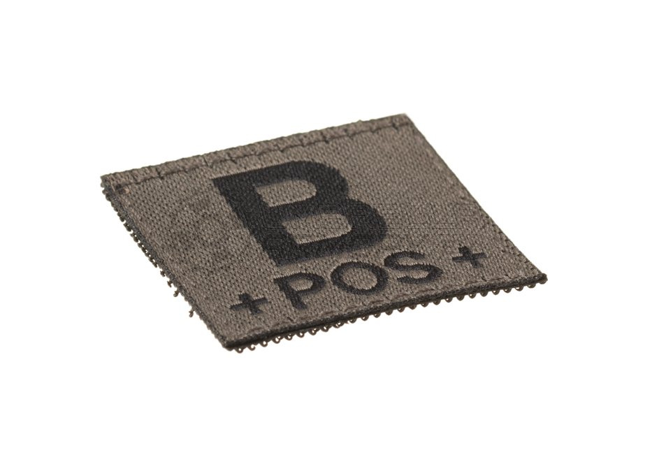 B Pos Bloodgroup Patch (Clawgear)