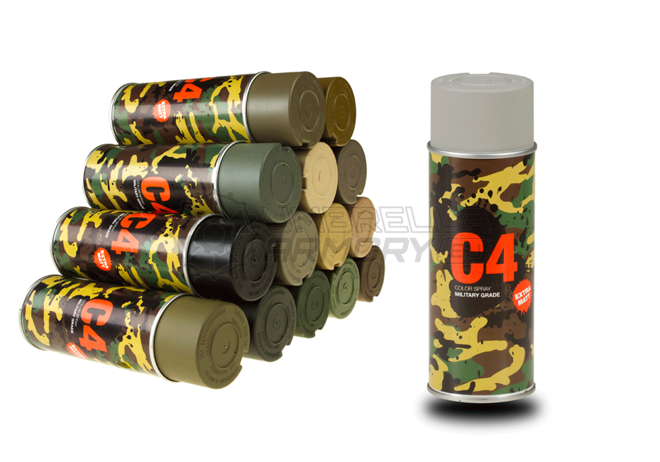 C4 Mil Grade Color Spray RAL 7030 (Armamat)