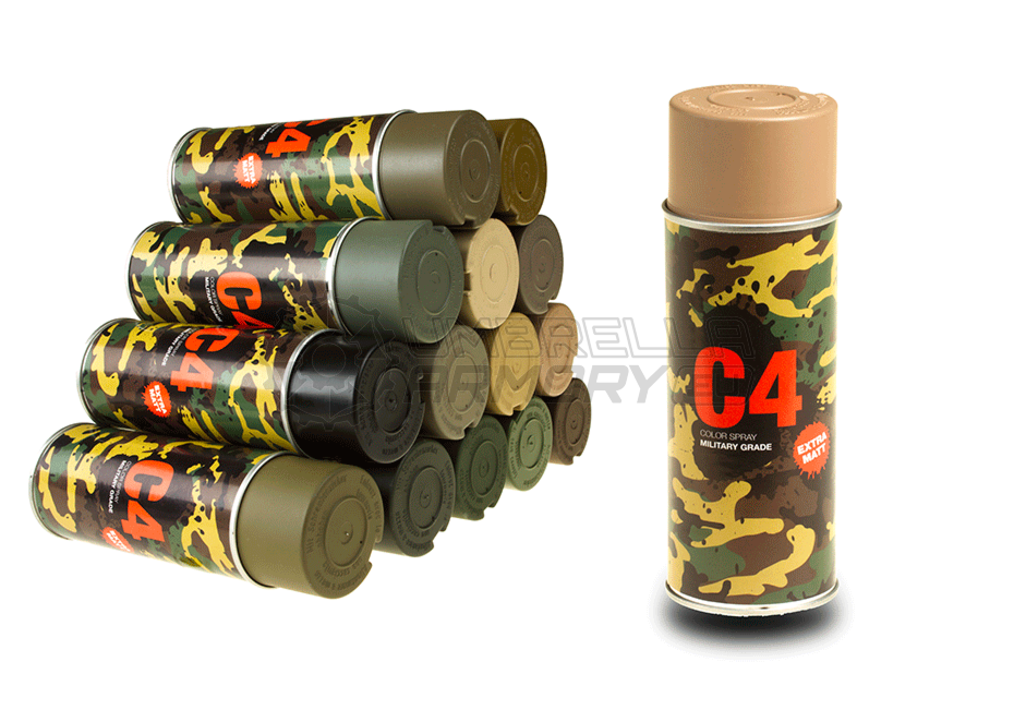 C4 Mil Grade Color Spray RAL 8031 (Armamat)