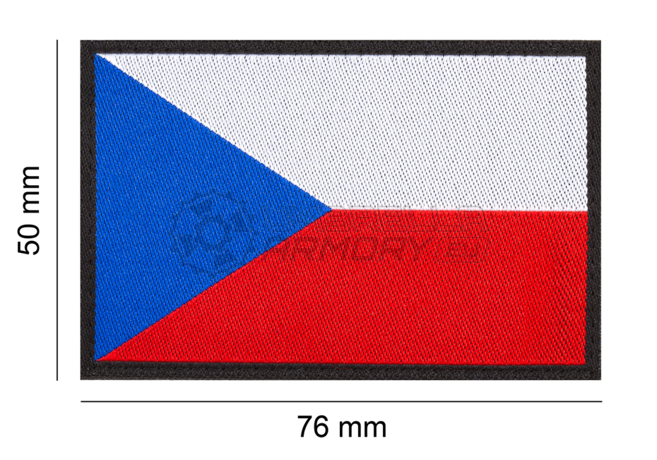 Czech Republic Flag Patch (Clawgear)