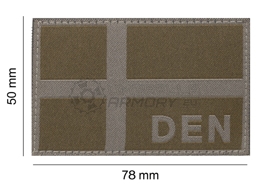 Denmark Flag Patch (Clawgear)