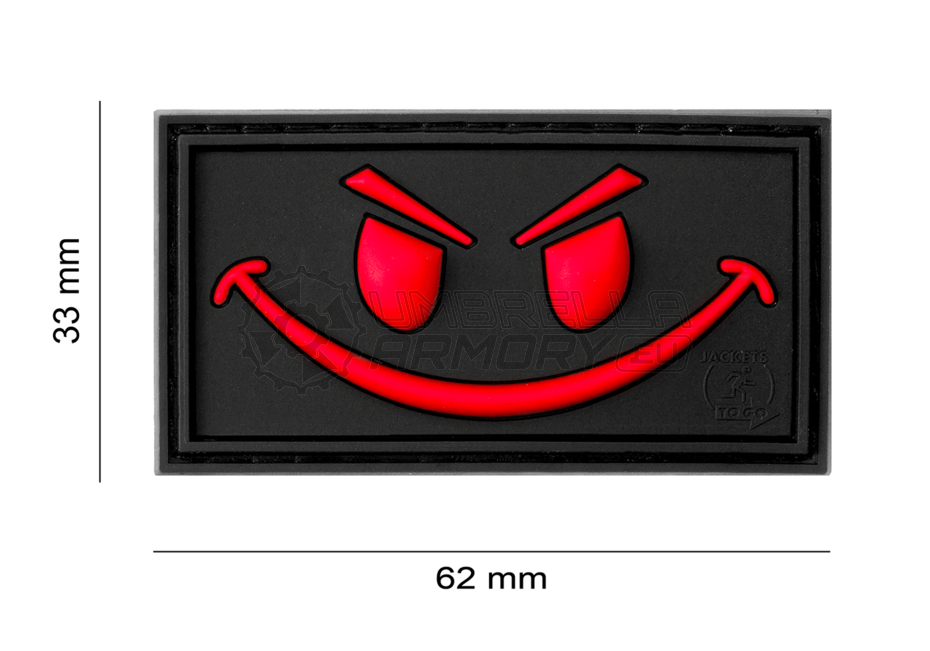 Evil Smile Rubber Patch (JTG)