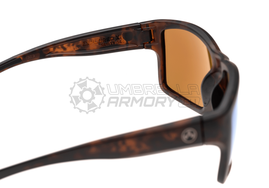 Explorer XL - Polarized - Tortoise Frame / Bronze Lens / Blue Mirror (Magpul)