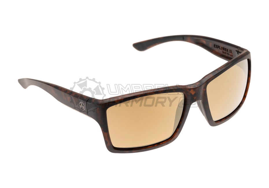 Explorer XL - Polarized - Tortoise Frame / Bronze Lens / Gold Mirror (Magpul)