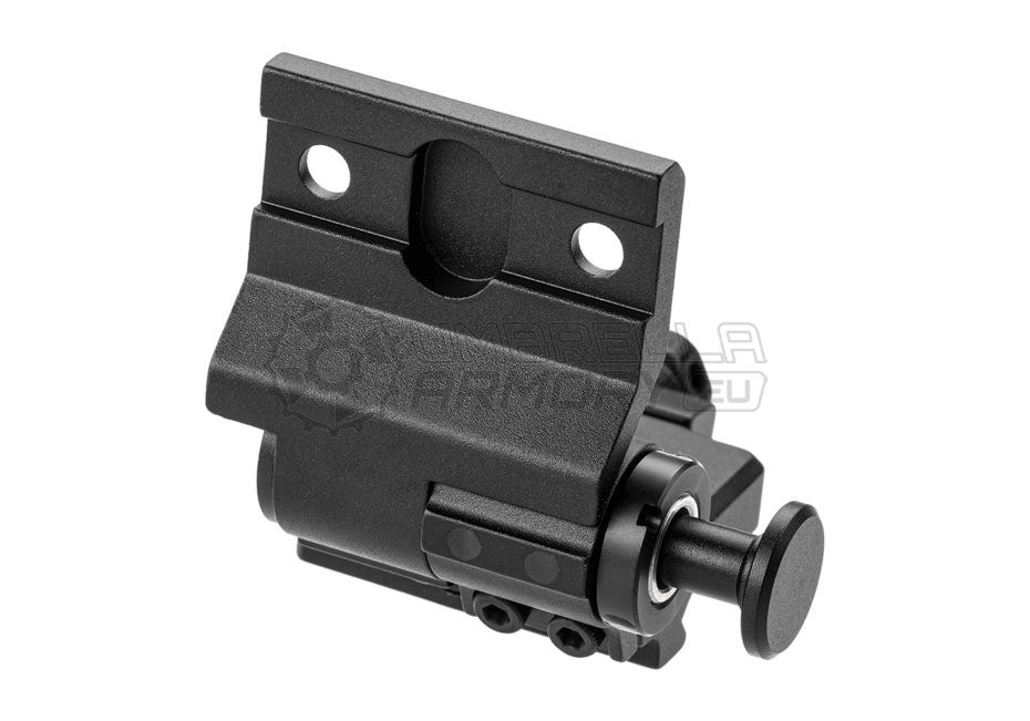 Flip to Side Magnifier Mount Push Button - 2 Bolt Interface (Primary Arms)