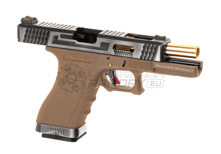 G-Force 17 SV Gold Barrel Metal Version GBB (WE)