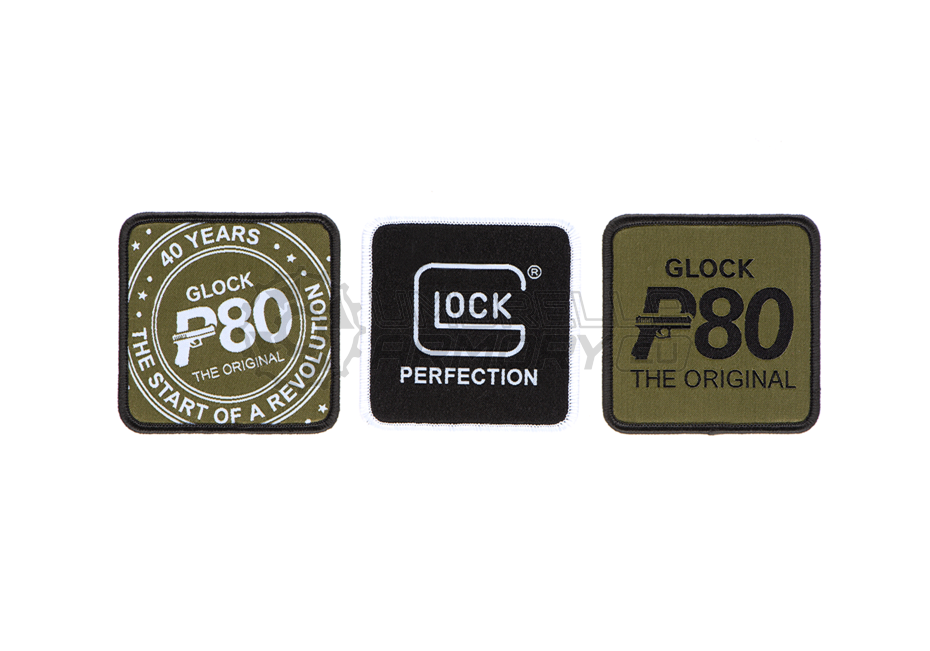 Glock P80 Patches Set (Glock)