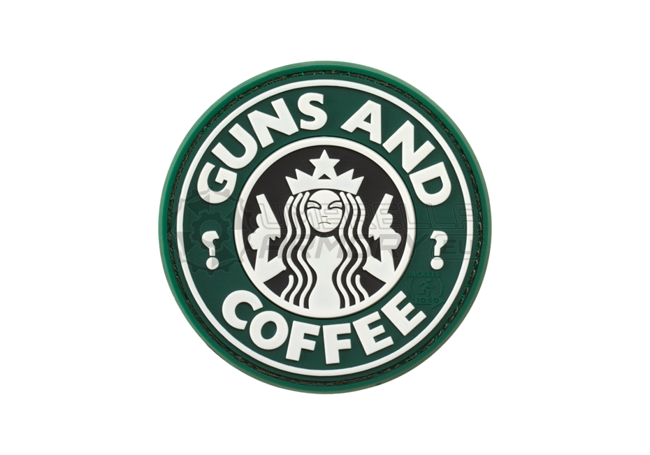 Guns and Coffee Rubber Patch (JTG)