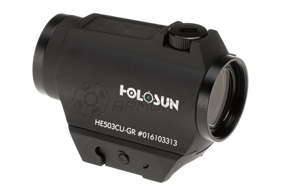 HE503CU-GR Elite Solar Green Circle Dot Sight (Holosun)