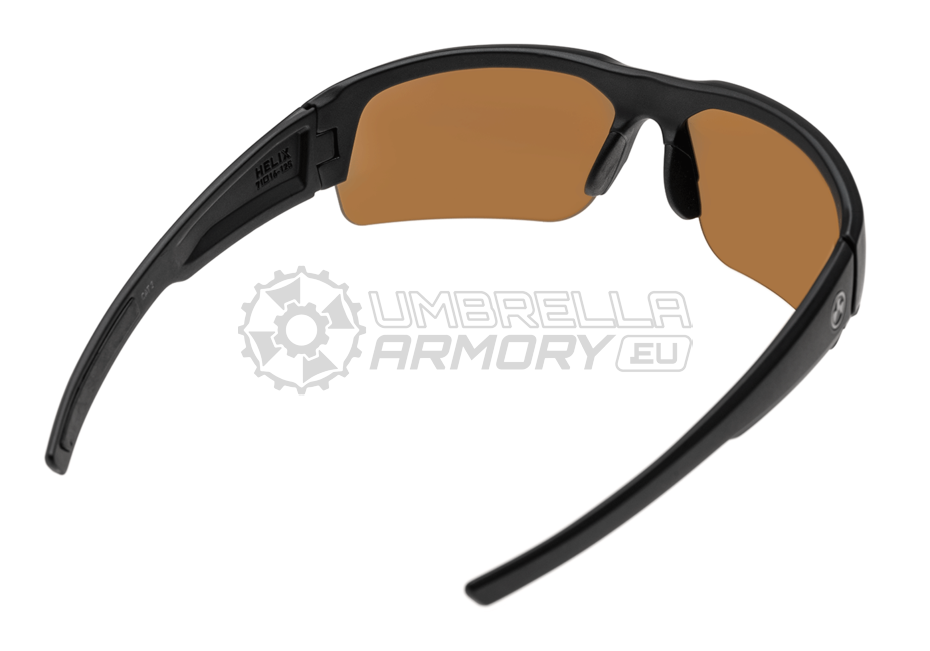 Helix Polarized - Black Frame / Bronze Lens / Blue Mirror (Magpul)