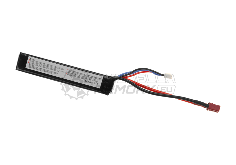 Lipo 11.1V 1100mAh 20C Stock Tube Type T-Plug (VB Power)