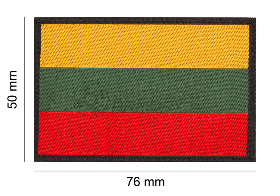 Lithuania Flag Patch (Clawgear)