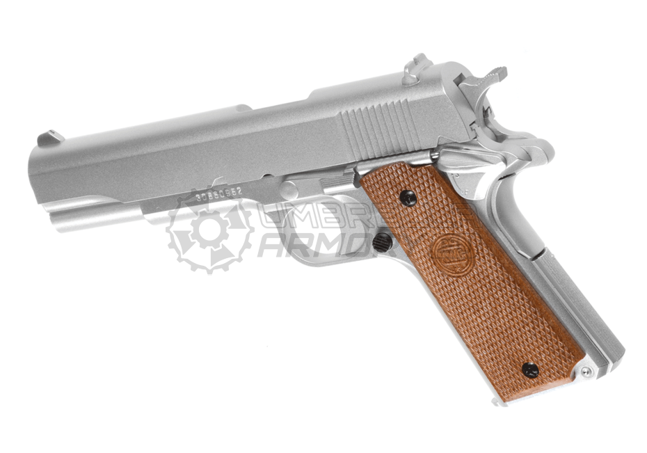 M1911 Silver Spring Gun (KWC)