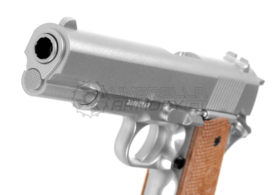 M1911 Silver Spring Gun (KWC)