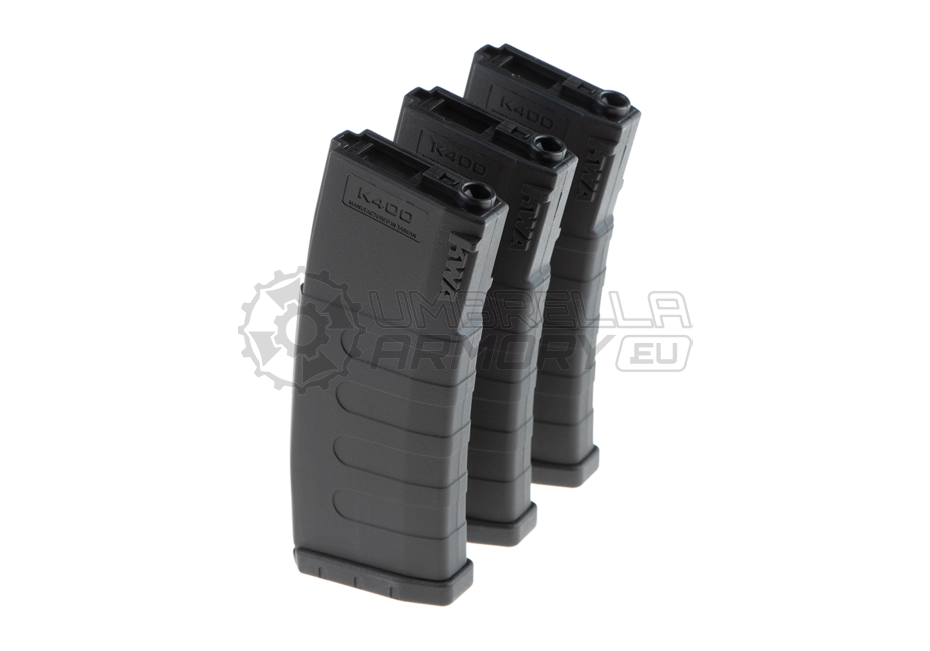 Magazine M4 Hicap 400rds 3-pack (KWA)