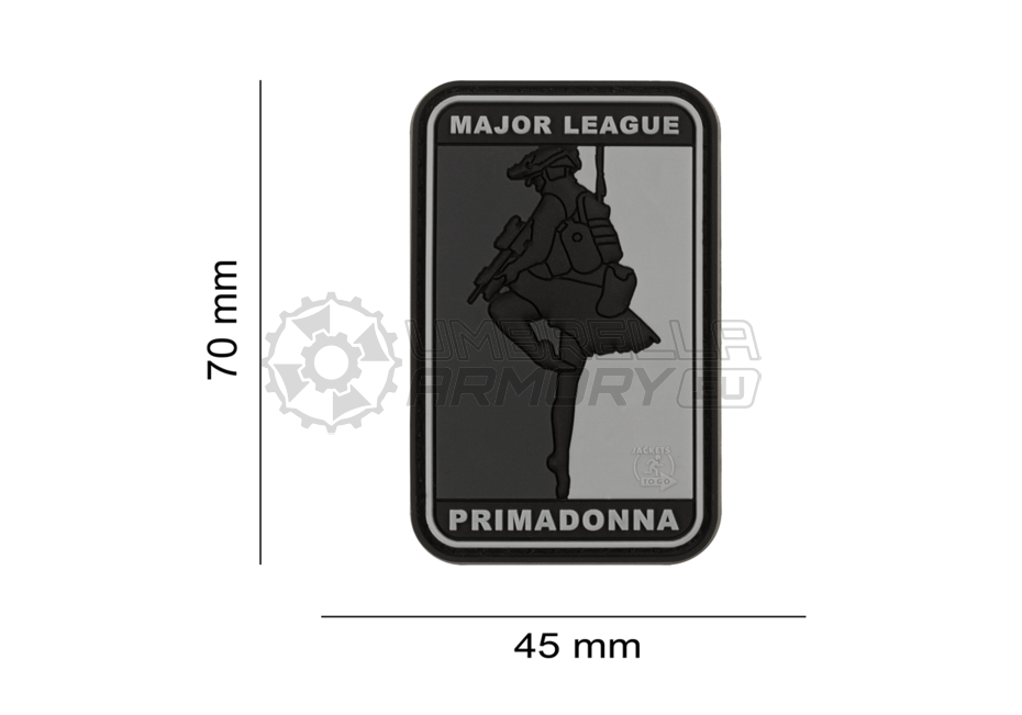 Major League Primadonna Rubber Patch (JTG)