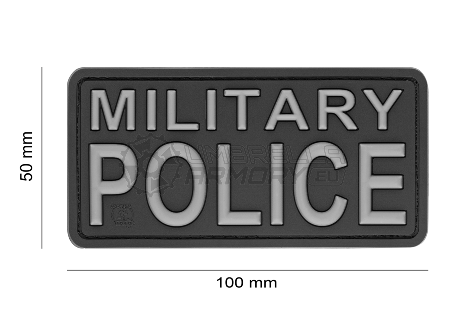 Military Police Rubber Patch (JTG)