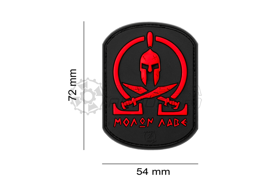 Molon Labe Rubber Patch (JTG)