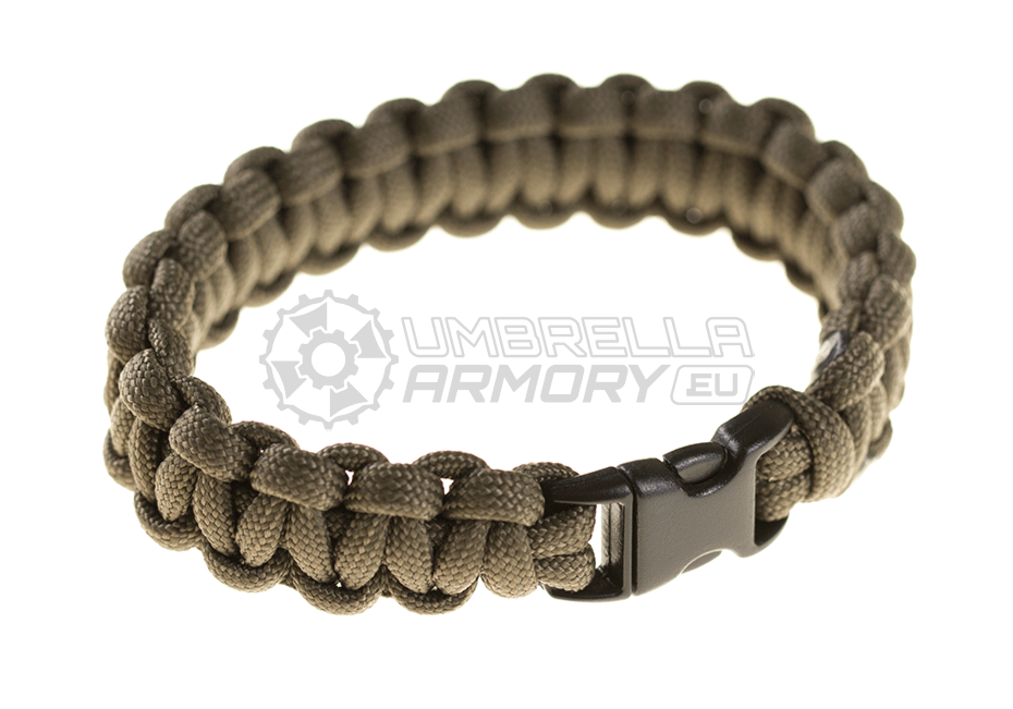 Paracord Bracelet Compact Army Green (Invader Gear)