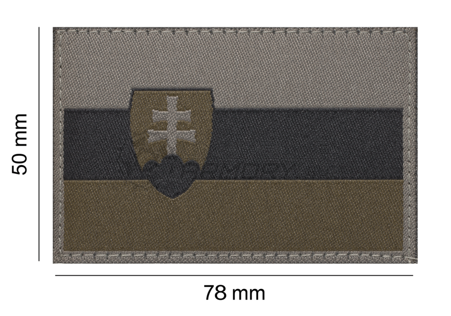 Slovakia Flag Patch (Clawgear)