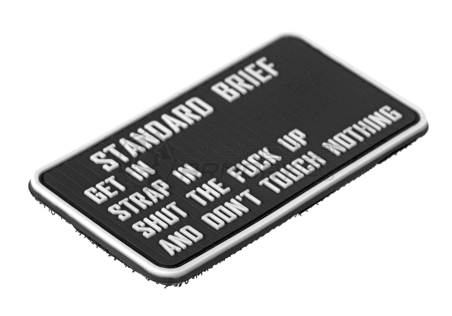 Standardbriefing Rubber Patch (JTG)