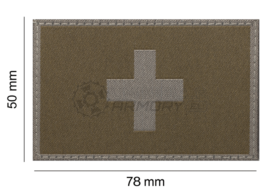 Switzerland Flag Patch (Clawgear)