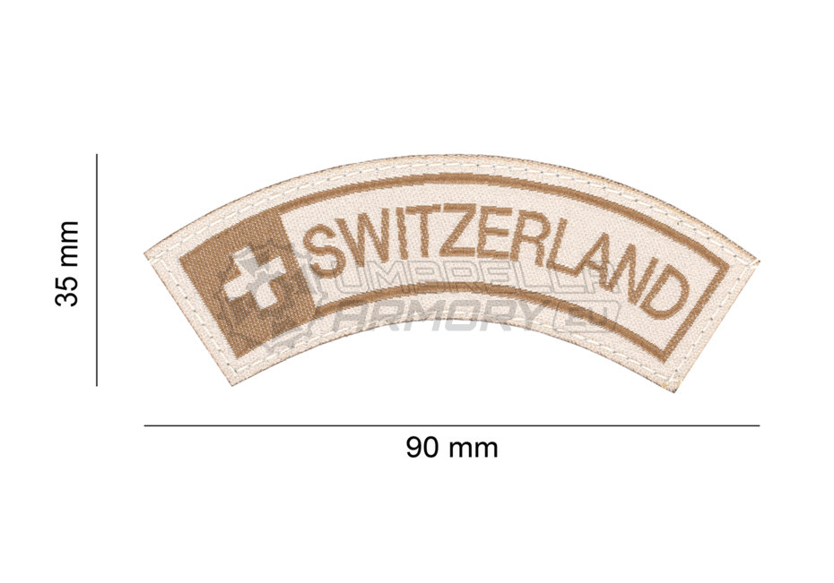 Switzerland Small Tab Patch (Clawgear)