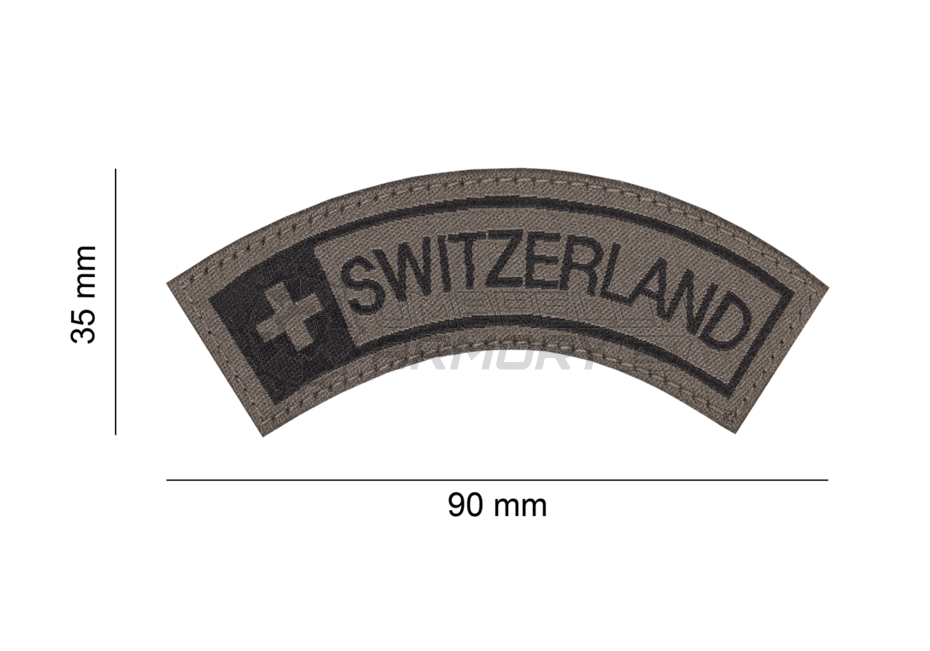 Switzerland Small Tab Patch (Clawgear)