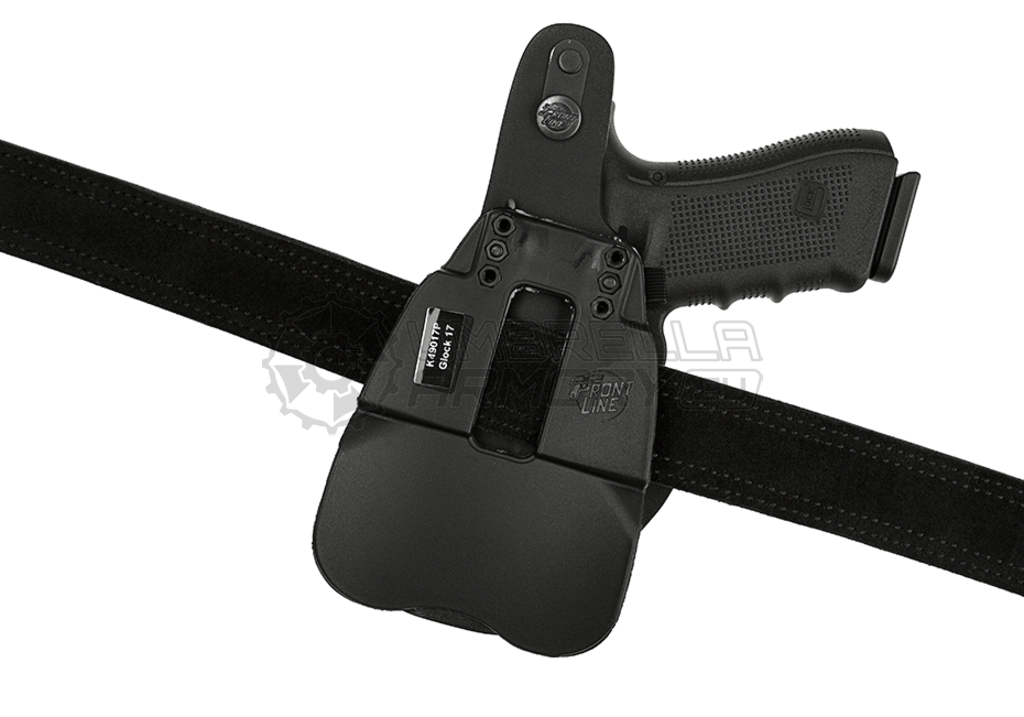 Thumb-Break Kydex Holster for Glock 17 Paddle (Frontline)