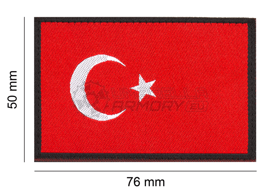 Turkey Flag Patch (Clawgear)