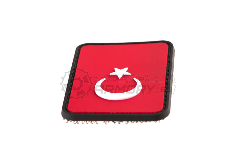 Turkey Flag Rubber Patch (JTG)