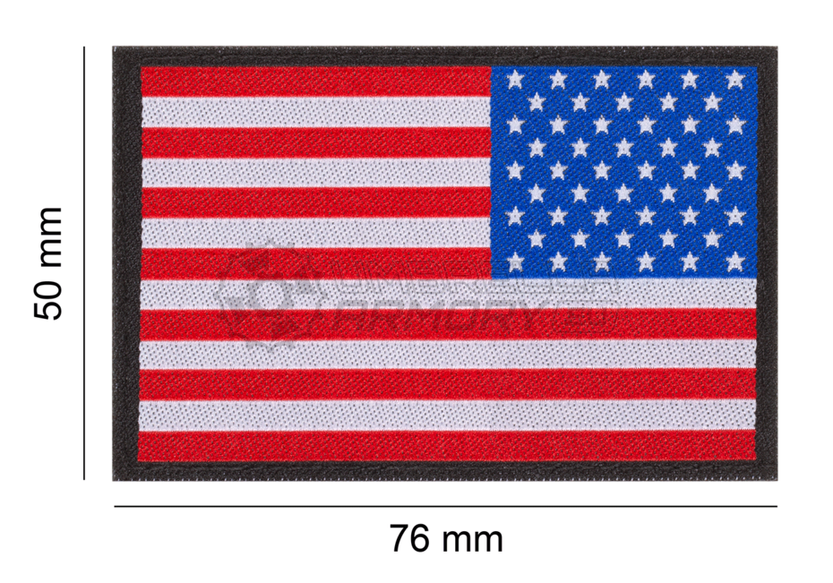 USA Reversed Flag Patch (Clawgear)