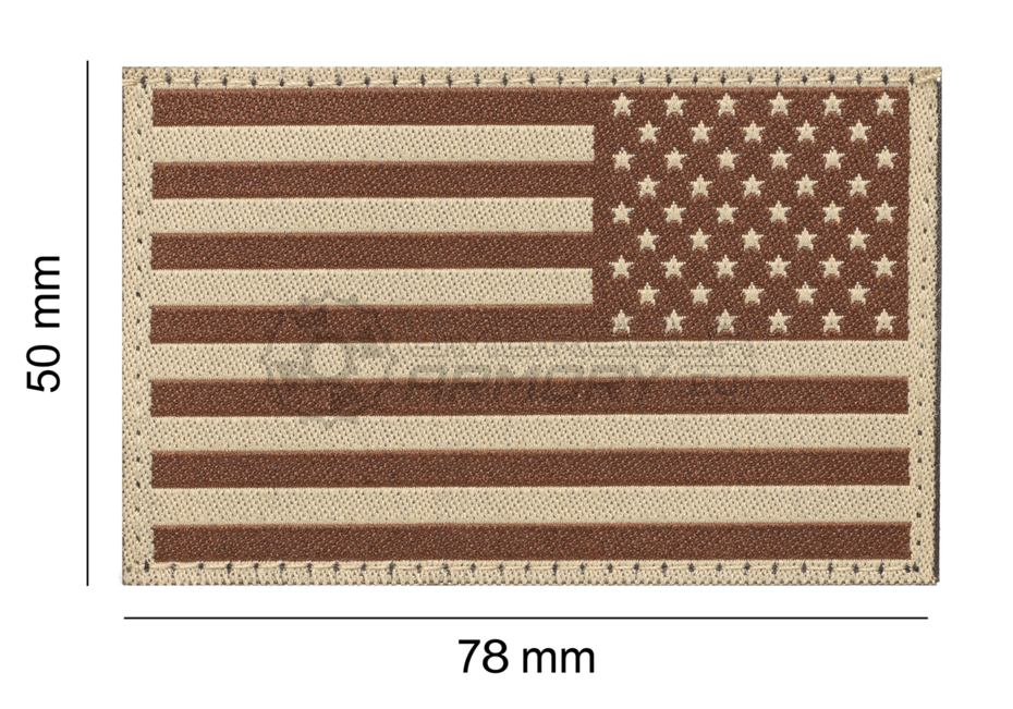 USA Reversed Flag Patch (Clawgear)