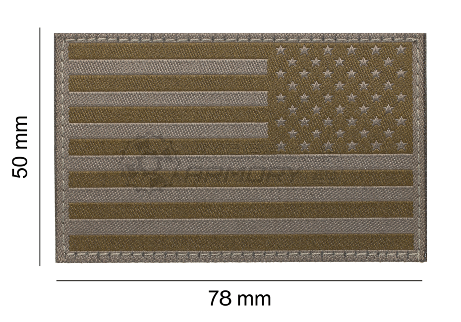 USA Reversed Flag Patch (Clawgear)