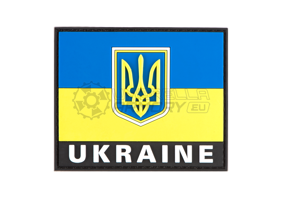 Ukraine Flag Rubber Patch (JTG)