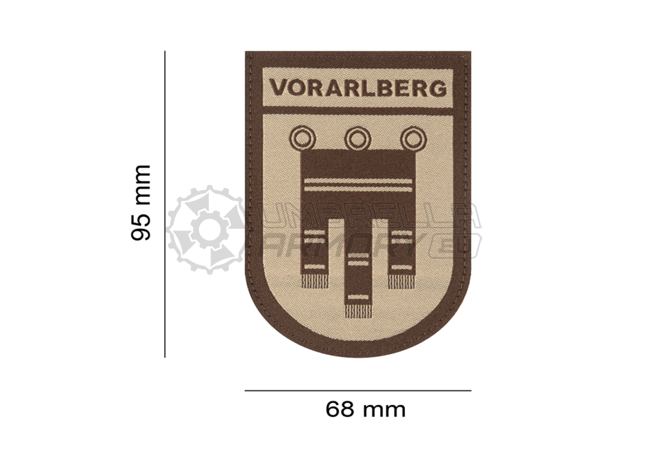 Vorarlberg Shield Patch (Clawgear)