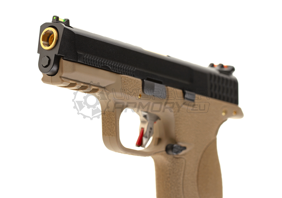 WET-05 BK Gold Barrel Metal Version GBB (WE)