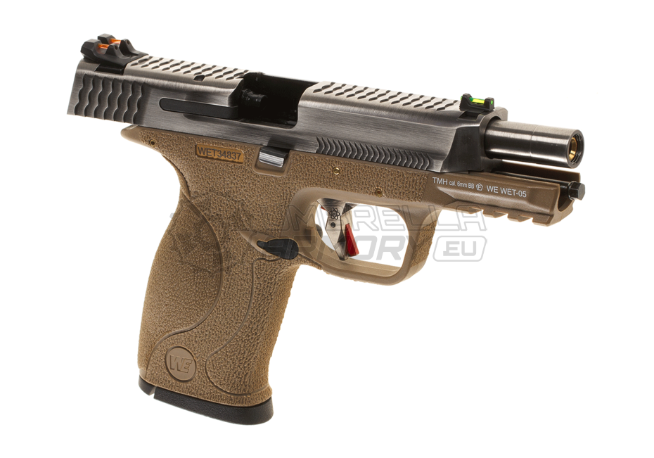 WET-05 SV Silver Barrel Metal Version GBB (WE)